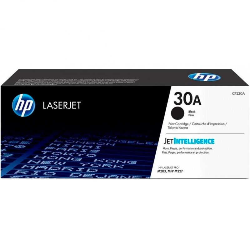 Тонер-картридж HP 30A LJ Pro M203/M227 Black (CF230A)