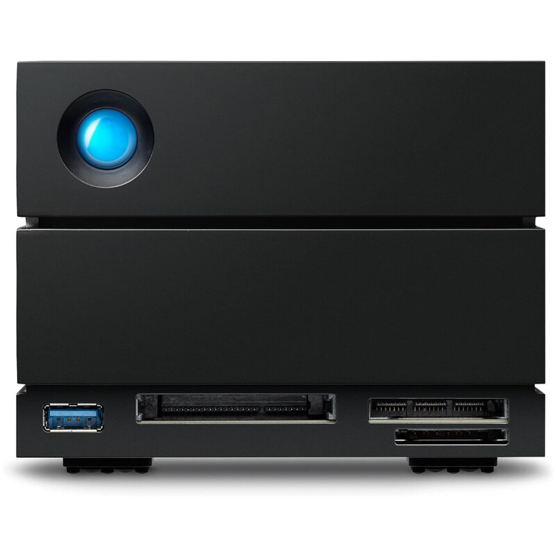 Зовнішній жорсткий диск 3.5" USB 48TB LaCie 2big Dock Black (STLG48000400)