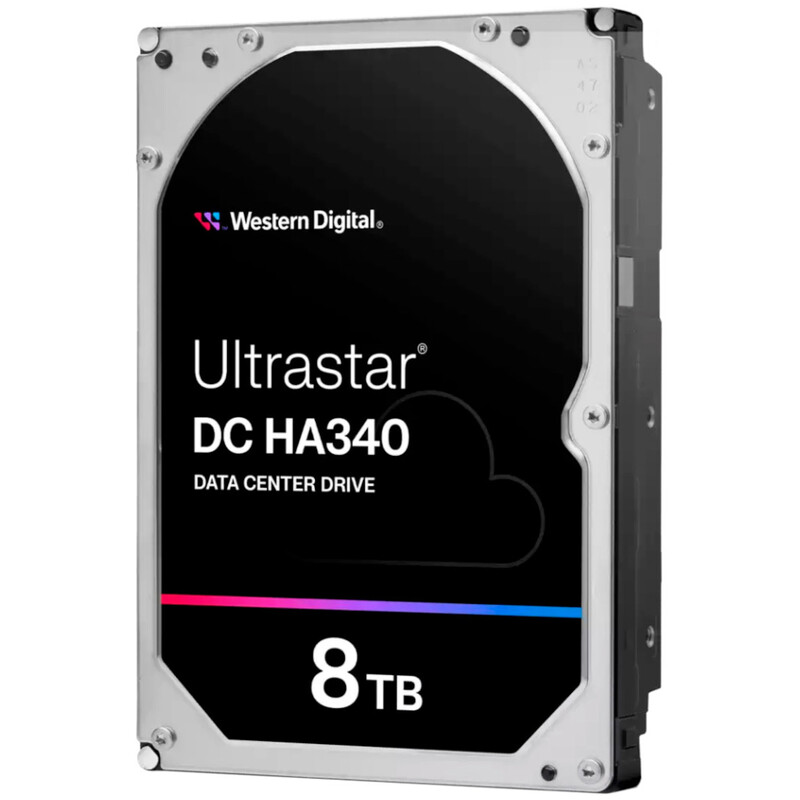 Накопичувач HDD 3.5" SATA 8TB WD Ultrastar DC HA340 7200rpm (WUS721208BLE6L4)
