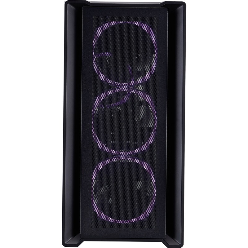 Корпус 1stPlayer T4-BK-4FS7 Black