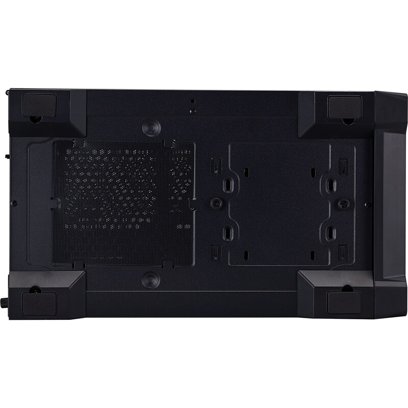 Корпус 1stPlayer T4-G-BK-4FS7 Black