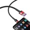 Фото - Кабель Baseus Cafule HW QC USB-USB-C, 40W 1м Gray/Black (CATKLF-PG1) | click.ua