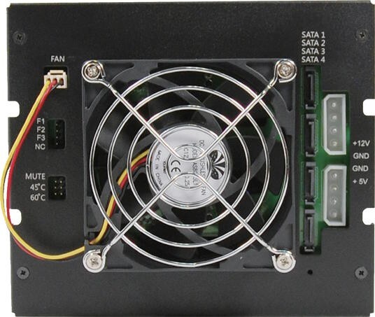 Бэкплейн Chieftec Hot-Swap Metal 3x5.25"/4x3.5" SATA (CMR-3141SAS)