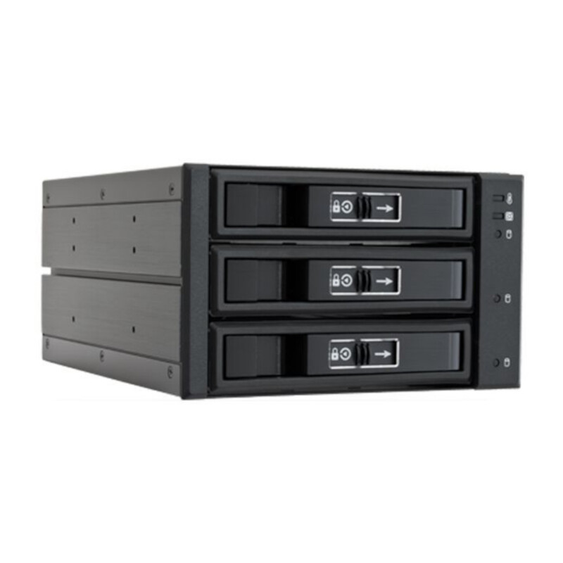 Бэкплейн Chieftec Hot-Swap Aluminium 2x5.25"/3x3.5" SATA (CBP-2131SAS)