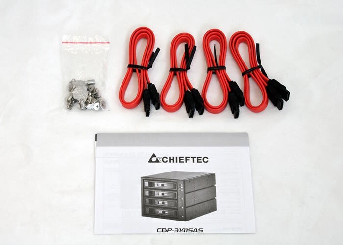 Бэкплейн Chieftec Hot-Swap Aluminium 3x5.25"/4x3.5" SATA (CBP-3141SAS)