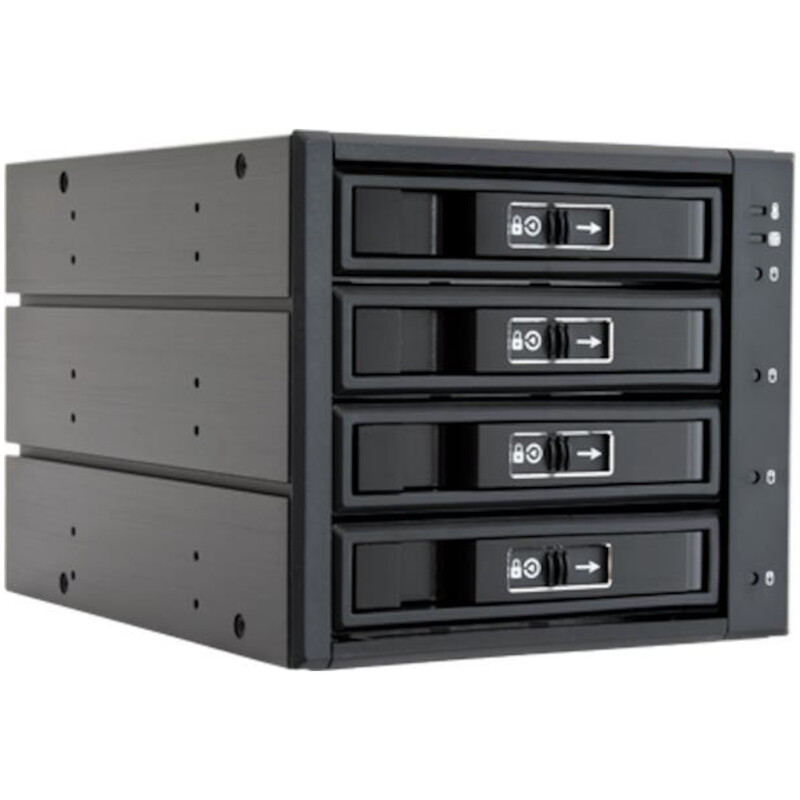 Бэкплейн Chieftec Hot-Swap Aluminium 3x5.25"/4x3.5" SATA (CBP-3141SAS)