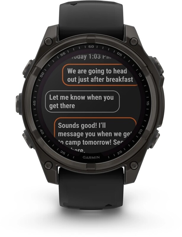 Смарт-часы Garmin Fenix 8 47mm Sapphire Solar Carbon Gray DLC Titanium with Black and Pebble Grey Silicone Band (010-02906-11)