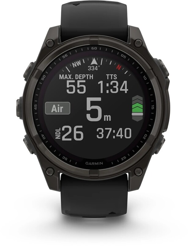 Смарт-часы Garmin Fenix 8 47mm Sapphire Solar Carbon Gray DLC Titanium with Black and Pebble Grey Silicone Band (010-02906-11)
