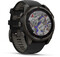 Фото - Смарт-часы Garmin Fenix 8 47mm Sapphire Solar Carbon Gray DLC Titanium with Black and Pebble Grey Silicone Band (010-02906-11) | click.ua