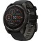 Фото - Смарт-часы Garmin Fenix 8 47mm Sapphire Solar Carbon Gray DLC Titanium with Black and Pebble Grey Silicone Band (010-02906-11) | click.ua