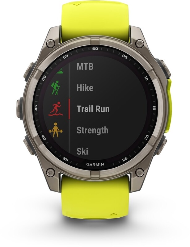 Смарт-часы Garmin Fenix 8 51mm Sapphire Solar Titanium with Amp Yellow/Graphite Silicone Band (010-02907-21)