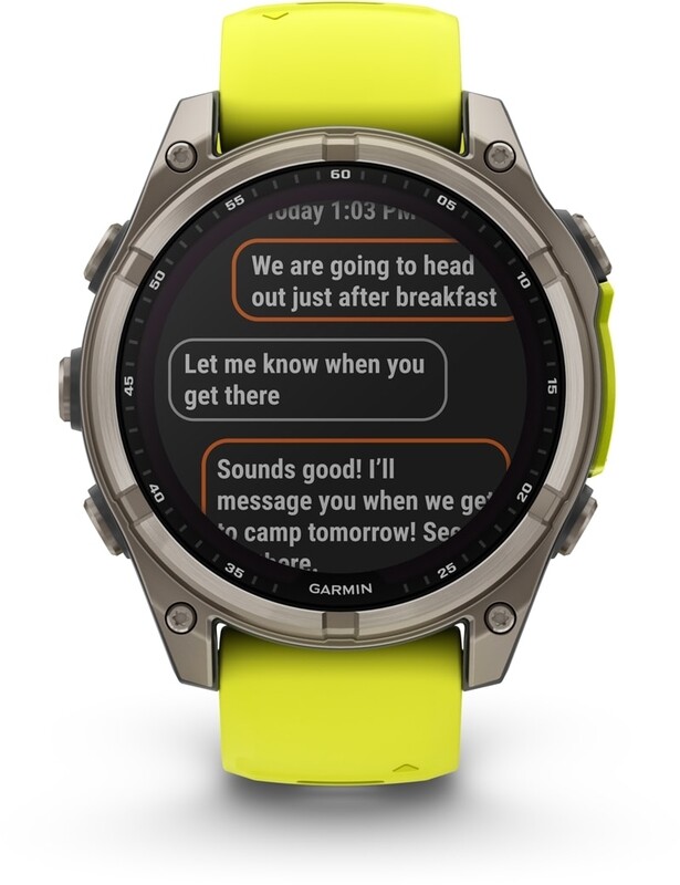 Смарт-часы Garmin Fenix 8 51mm Sapphire Solar Titanium with Amp Yellow/Graphite Silicone Band (010-02907-21)