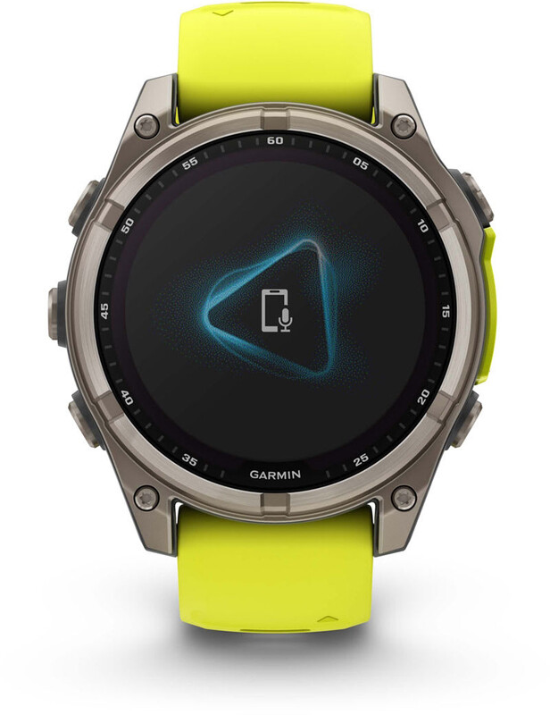 Смарт-часы Garmin Fenix 8 51mm Sapphire Solar Titanium with Amp Yellow/Graphite Silicone Band (010-02907-21)
