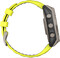 Фото - Смарт-часы Garmin Fenix 8 51mm Sapphire Solar Titanium with Amp Yellow/Graphite Silicone Band (010-02907-21) | click.ua