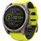Фото - Смарт-часы Garmin Fenix 8 51mm Sapphire Solar Titanium with Amp Yellow/Graphite Silicone Band (010-02907-21) | click.ua