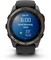 Фото - Смарт-часы Garmin Fenix 8 51mm MicroLED Sapphire Titanium Carbon Gray with Black and Pebble Grey Silicone Band (010-03380-05) | click.ua