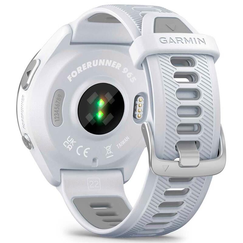 Смарт-часы Garmin Forerunner 965 Titanium Bezel with Whitestone Case and Whitestone/Powder Gray Silicone Band (010-02809-11)
