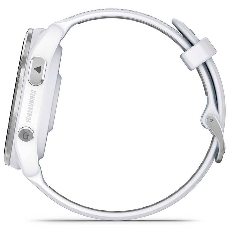 Смарт-часы Garmin Forerunner 965 Titanium Bezel with Whitestone Case and Whitestone/Powder Gray Silicone Band (010-02809-11)