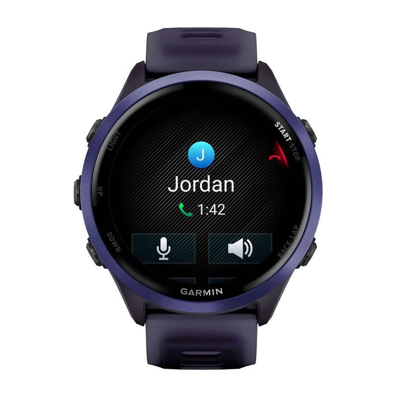 Смарт-годинник Garmin Forerunner 570 47mm Indigo Aluminium with Translucent Imperial Purple/Indigo Band (010-02971-02)