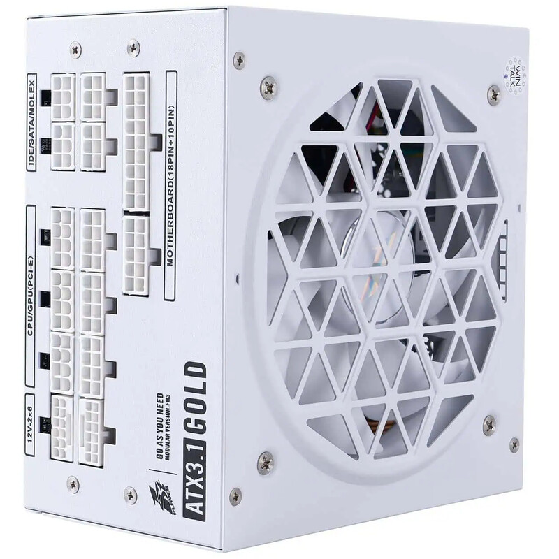 Блок питания 1stPlayer HA-1000BA4 1000W White (NGDP-GLD-1000-WH-EU)