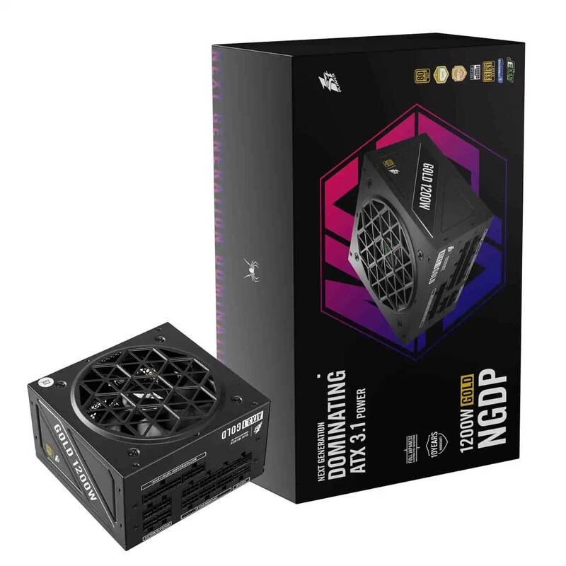 Блок питания 1stPlayer HA-1200BA4 1200W (NGDP-GLD-1200-BK-EU)