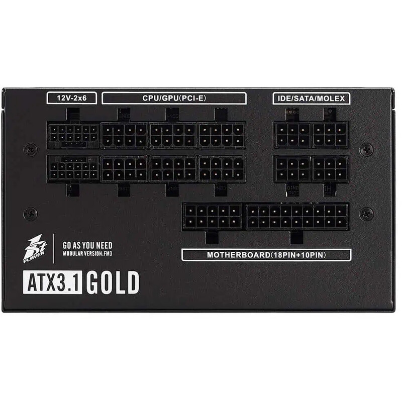 Блок питания 1stPlayer HA-1200BA4 1200W (NGDP-GLD-1200-BK-EU)
