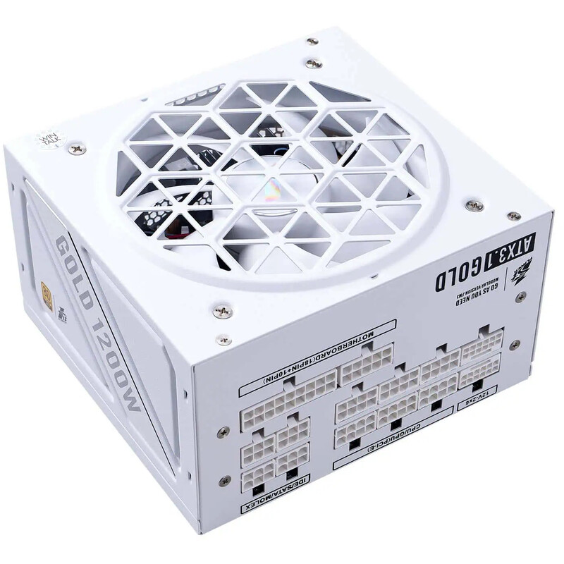 Блок питания 1stPlayer HA-1200BA4 1200W White (NGDP-GLD-1200-WH-EU)