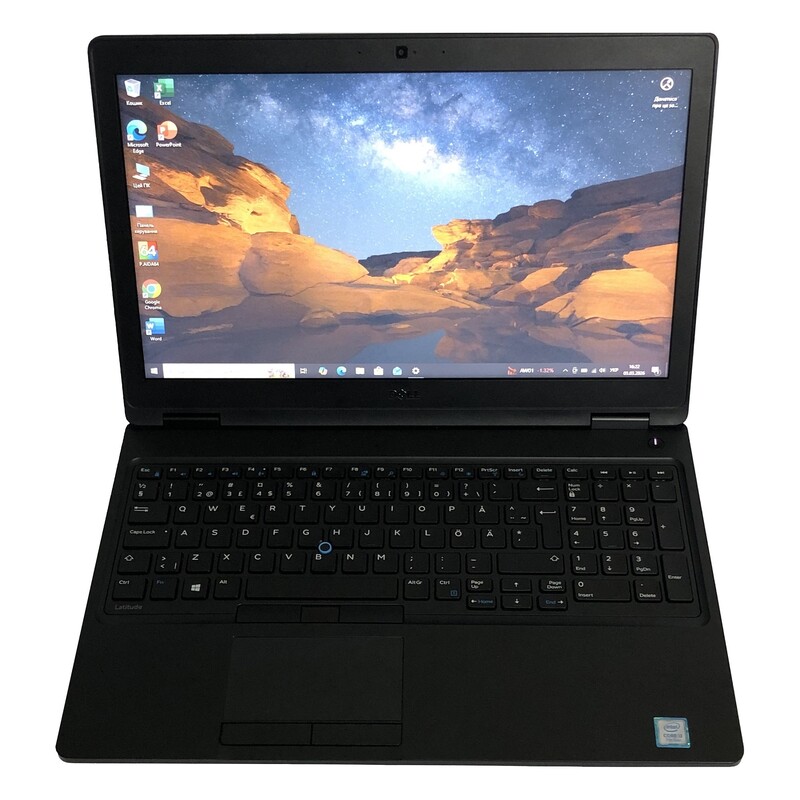 Ноутбук Dell Latitude 5580 / 15.6" (1366x768) / i3-7100U / 8GB / 128GB SSD / Win10Pro - Б/у