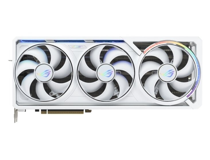 Видеокарта GF RTX 5090 32GB GDDR7 ROG Astral White OC Asus (ROG-ASTRAL-RTX5090-O32G-WHITE)