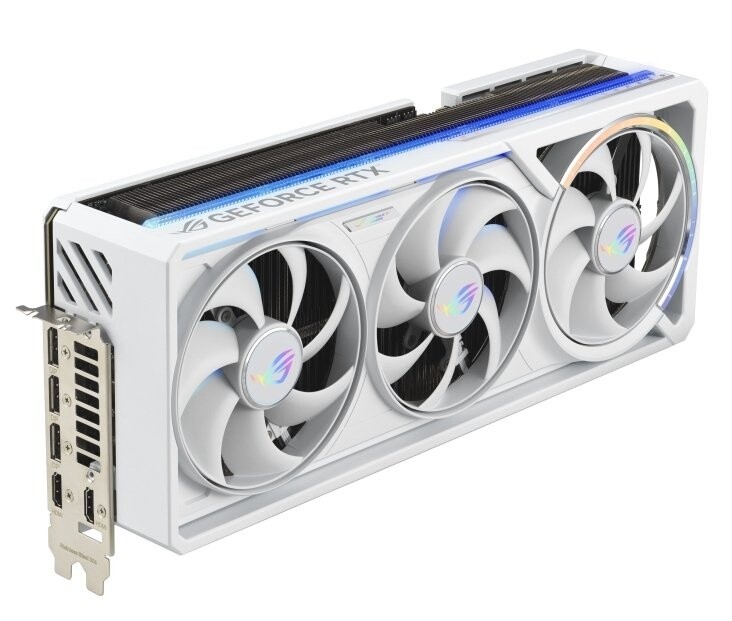 Відеокарта GF RTX 5090 32GB GDDR7 ROG Astral White OC Asus (ROG-ASTRAL-RTX5090-O32G-WHITE)