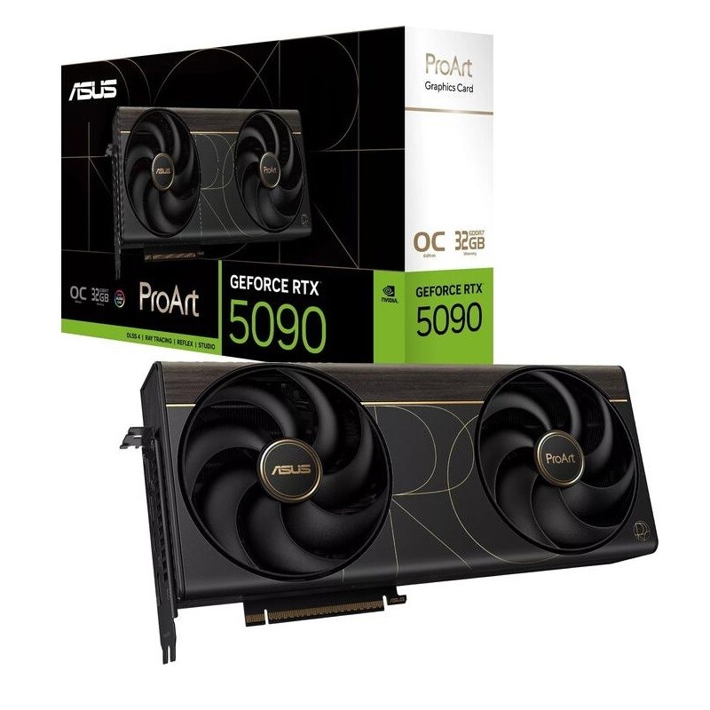 Відеокарта GF RTX 5090 32GB GDDR7 ProArt OC Asus (PROART-RTX5090-O32G)