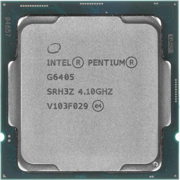 Процессор Intel Pentium Gold G6405 4.1GHz (4MB, Comet Lake, 58W, S1200) Box (BX80701G6405)