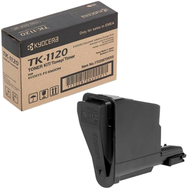 Тонер-картридж Kyocera Mita (1T02M70NX1) FS-1060DN Black (TK-1120)