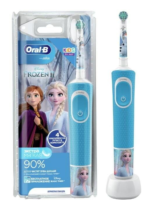 Зубная электрощетка Braun Oral-B Kids Frozen II (D100.413.2KX Frozen II)