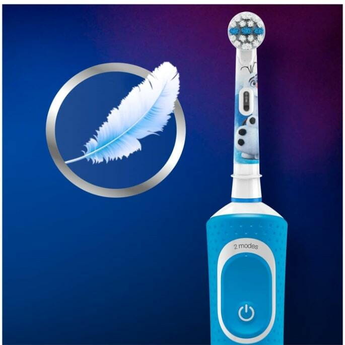 Зубна електрощітка Braun Oral-B Kids Frozen II (D100.413.2KX Frozen II)
