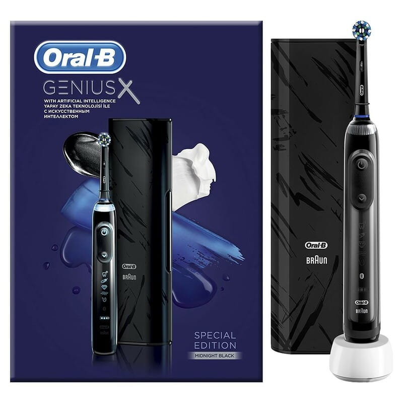 Зубна електрощітка Braun Oral-B Genius X/D706.513.6X типу 3771 Midnight black