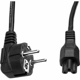 Кабель живлення PowerPlant (CC360284) CEE7/7-C5, 1м