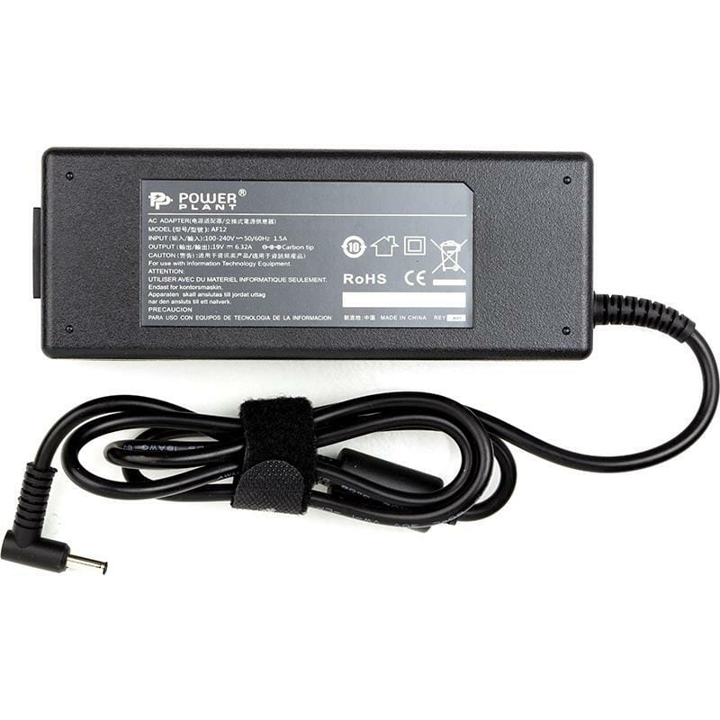 Блок питания PowerPlant для ноутбука Asus 220V, 19V 120W 6.32A 4.5х3мм (AS120F4530)