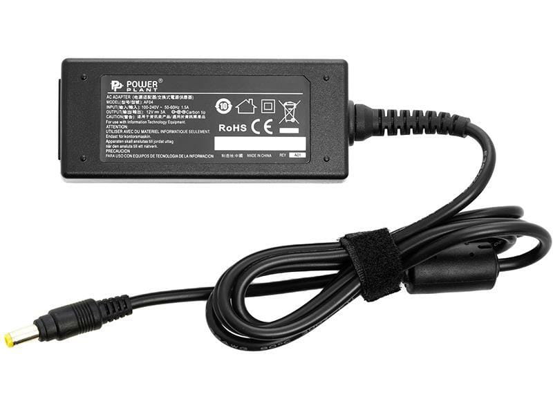 Блок питания PowerPlant для ноутбука Asus 220V, 12V 36W 3A 4.8х1.7мм (AS36A4817)