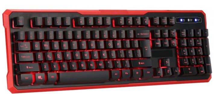 Клавіатура Marvo K629G Multi-LED Black/Red USB