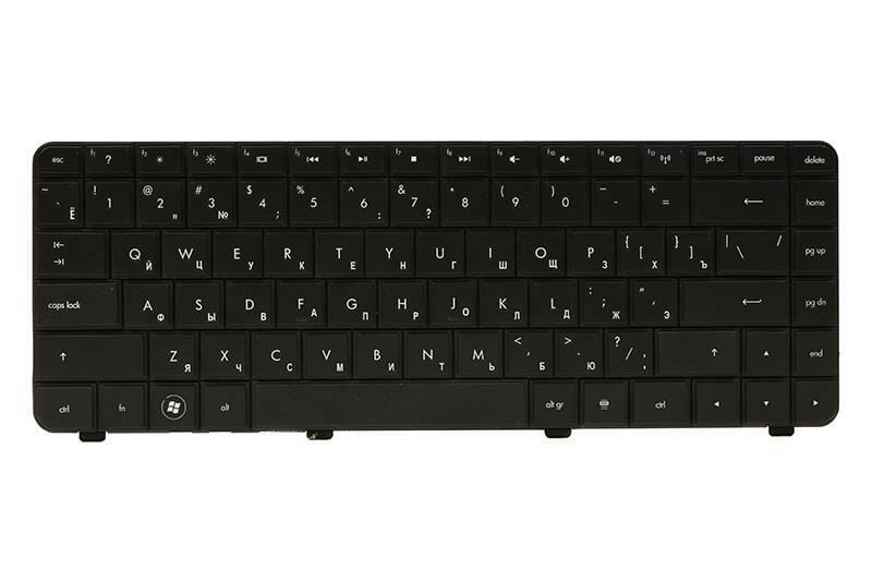 Клавиатура PowerPlant для ноутбука HP Presario CQ42, G42 черный, черный фрейм (KB311743)