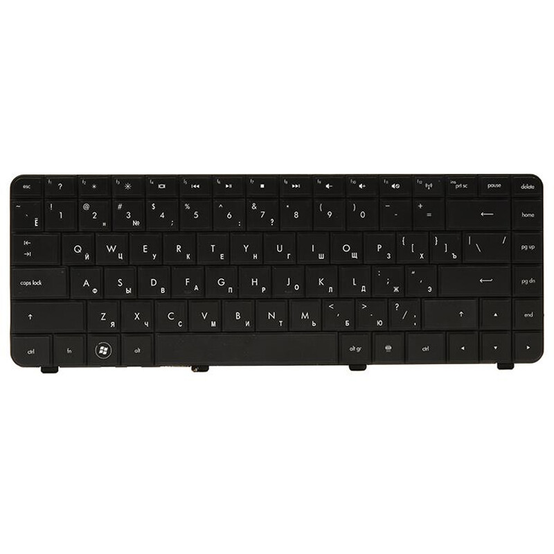 Клавиатура PowerPlant для ноутбука HP Presario CQ42, G42 черный, черный фрейм (KB311743)