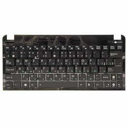 Клавиатура PowerPlant для ноутбука Asus Eee PC 1015 черный, черный фрейм (KB311828)
