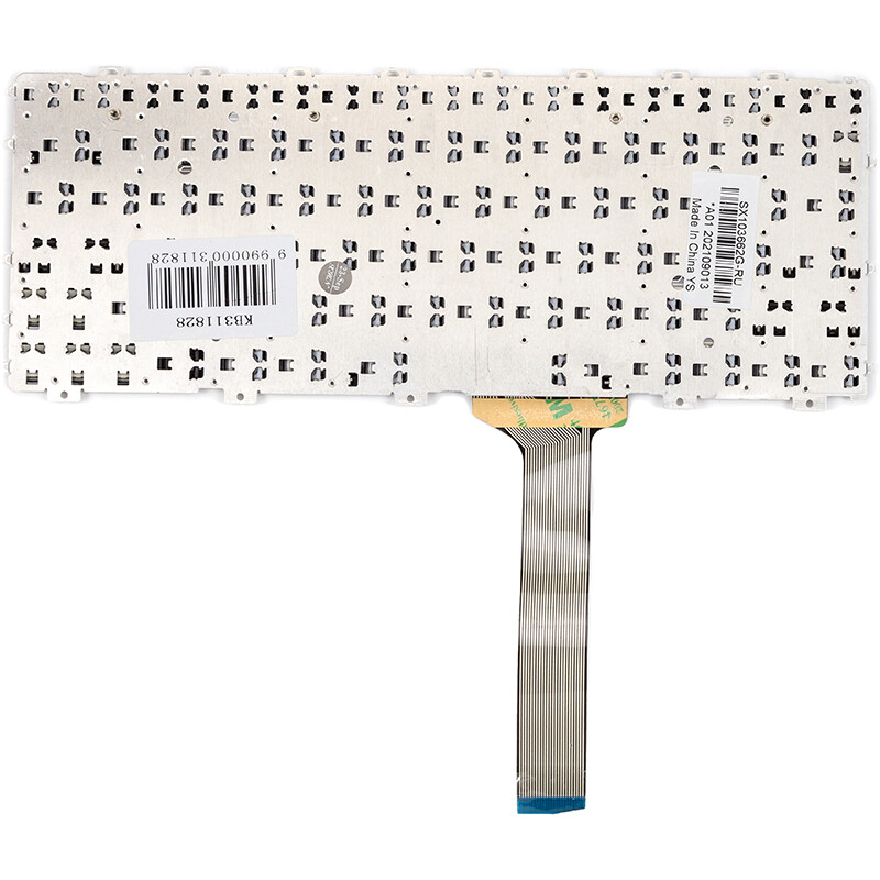 Клавіатура PowerPlant для ноутбука Asus Eee PC 1015 чорна, чорний фрейм (KB311828)