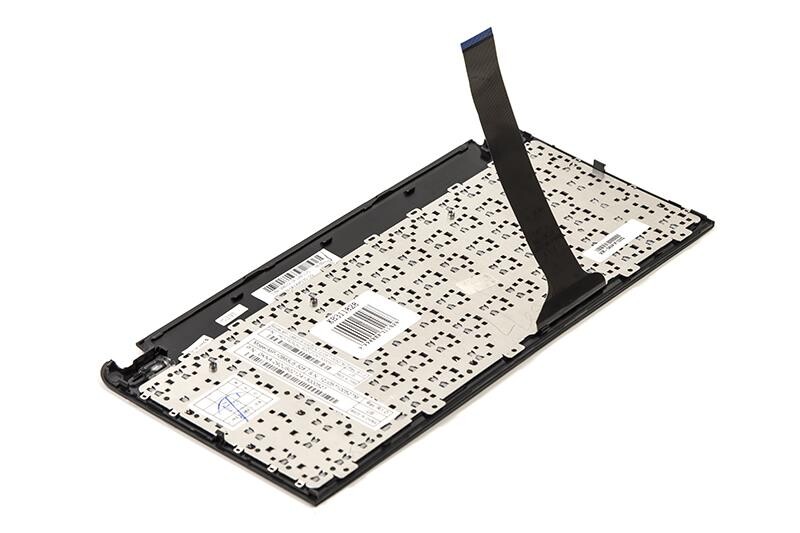 Клавіатура PowerPlant для ноутбука Asus Eee PC 1015 чорна, чорний фрейм (KB311828)