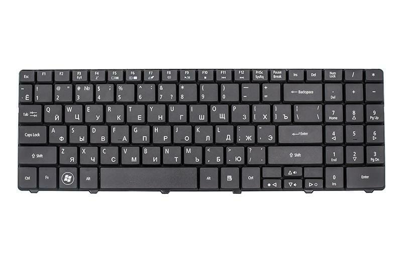 Клавіатура PowerPlant для ноутбука Acer Aspire 5516, eMachines E525 чорний, без фрейма (KB310739)