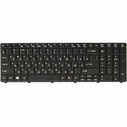 Клавіатура PowerPlant для ноутбука Acer Aspire E1-521, TravelMate 5335 чорний, чорний фрейм (KB310715)