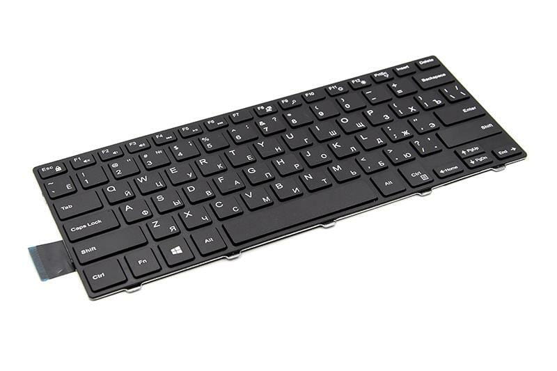 Клавиатура PowerPlant для ноутбука Dell Inspiron 5447 черный, черный фрейм (KB311842)