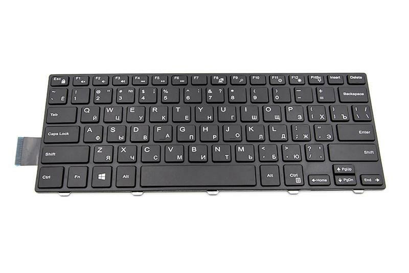 Клавиатура PowerPlant для ноутбука Dell Inspiron 5447 черный, черный фрейм (KB311842)