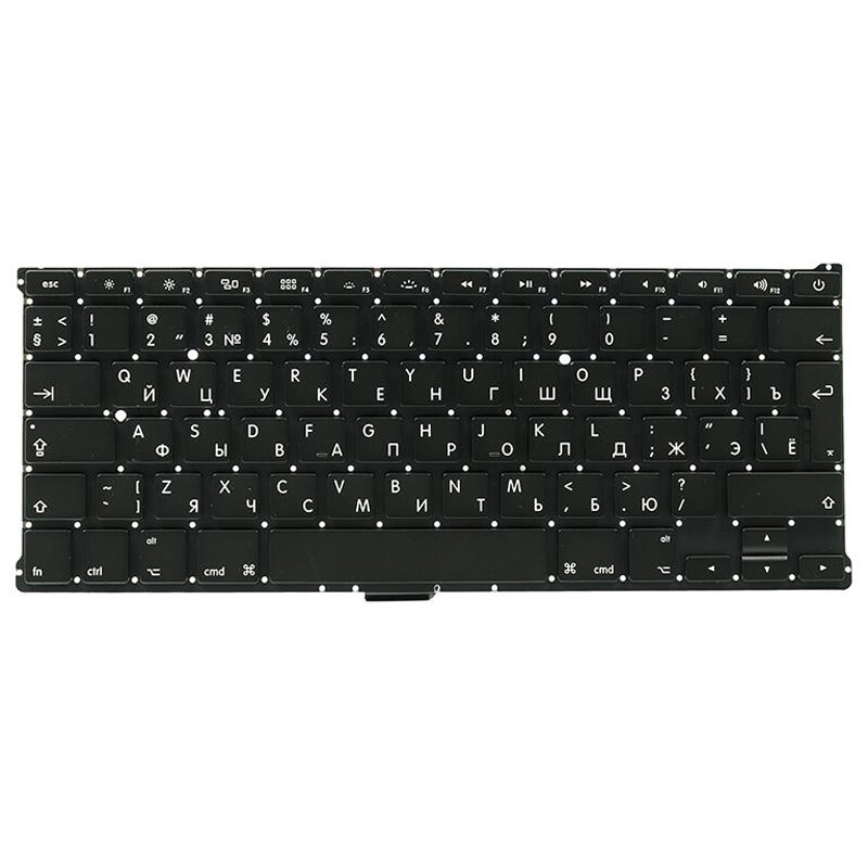 Клавиатура PowerPlant для ноутбука Apple A1369, A1466 (Macbook Air 13.3") черный, без фрейма (KB310036)